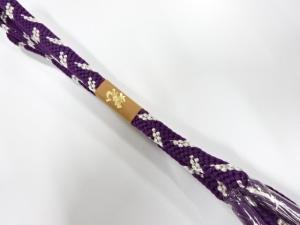 未使用品　正絹　手組帯締め